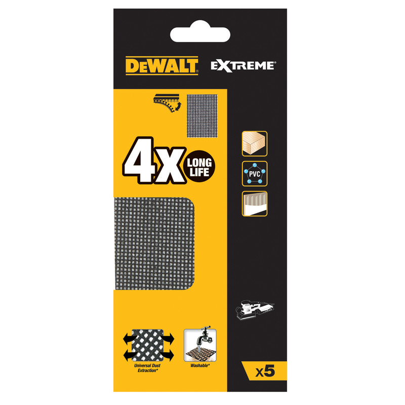 DeWalt Mesh 1/3 Sanding Sheet 120 Grit