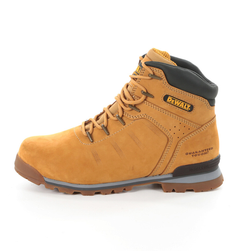 DeWalt Carlisle Nubuck Lightweight Safety Boots Wheat Size 8