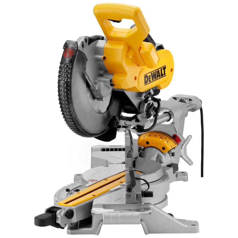 DeWalt 250mm Double Bevel Slide Mitre Saw with XPS 240V