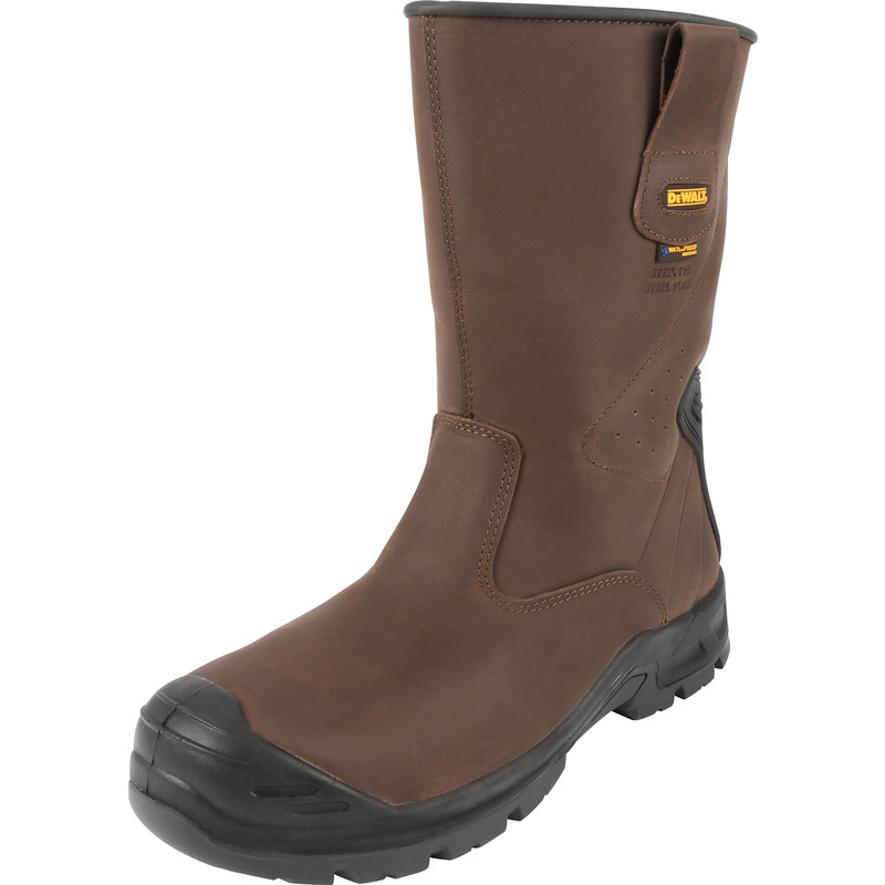 DeWalt Haines Waterproof Safety Rigger Boots Size 8