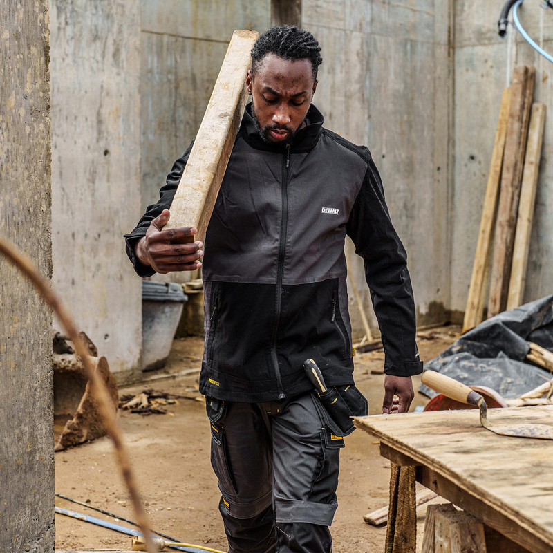 DeWalt Sydney Stretch Jacket Grey/Black Large