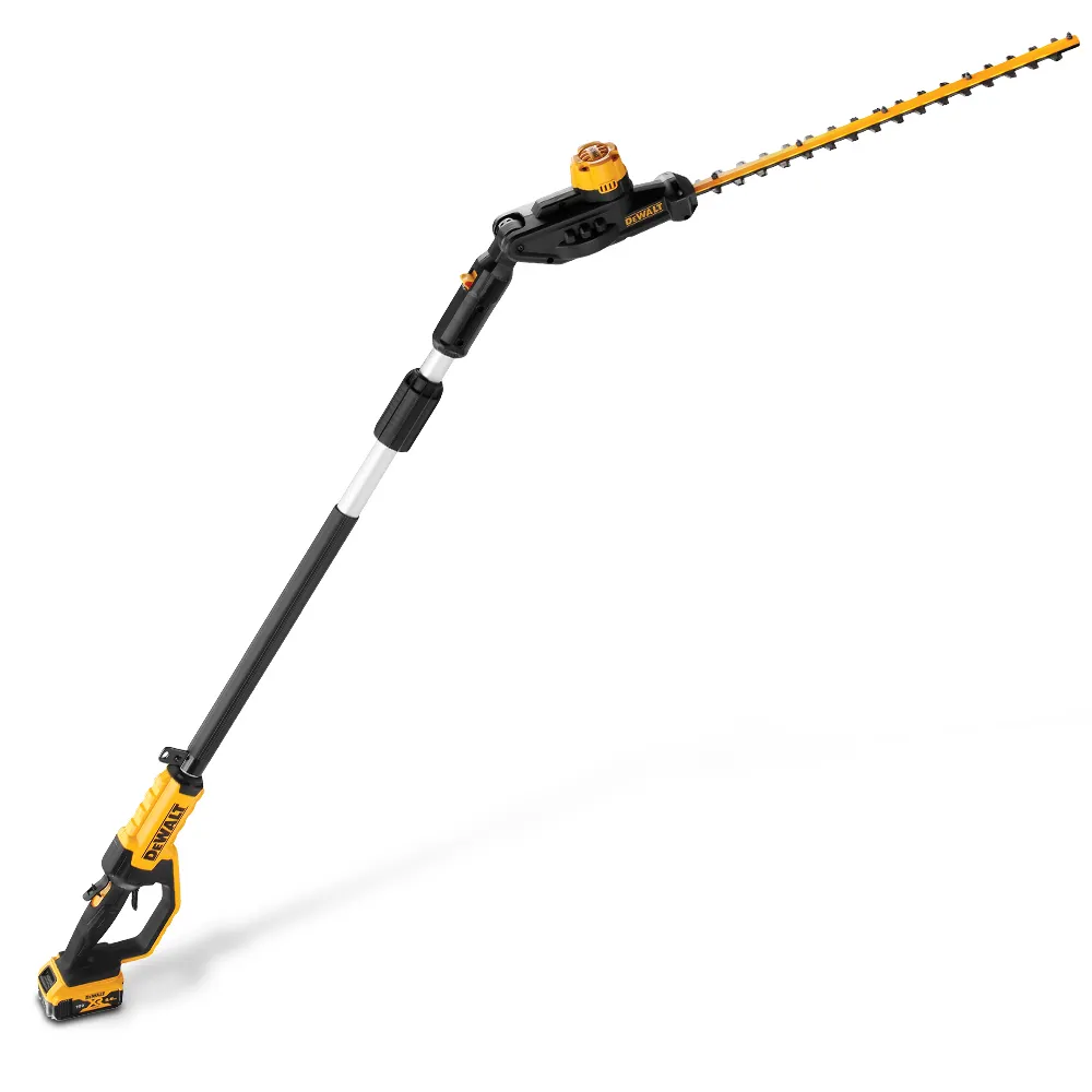 DEWALT 18V XR Brushless 55cm (22") Pole Hedge Trimmer Skin DCMPH566N-XE