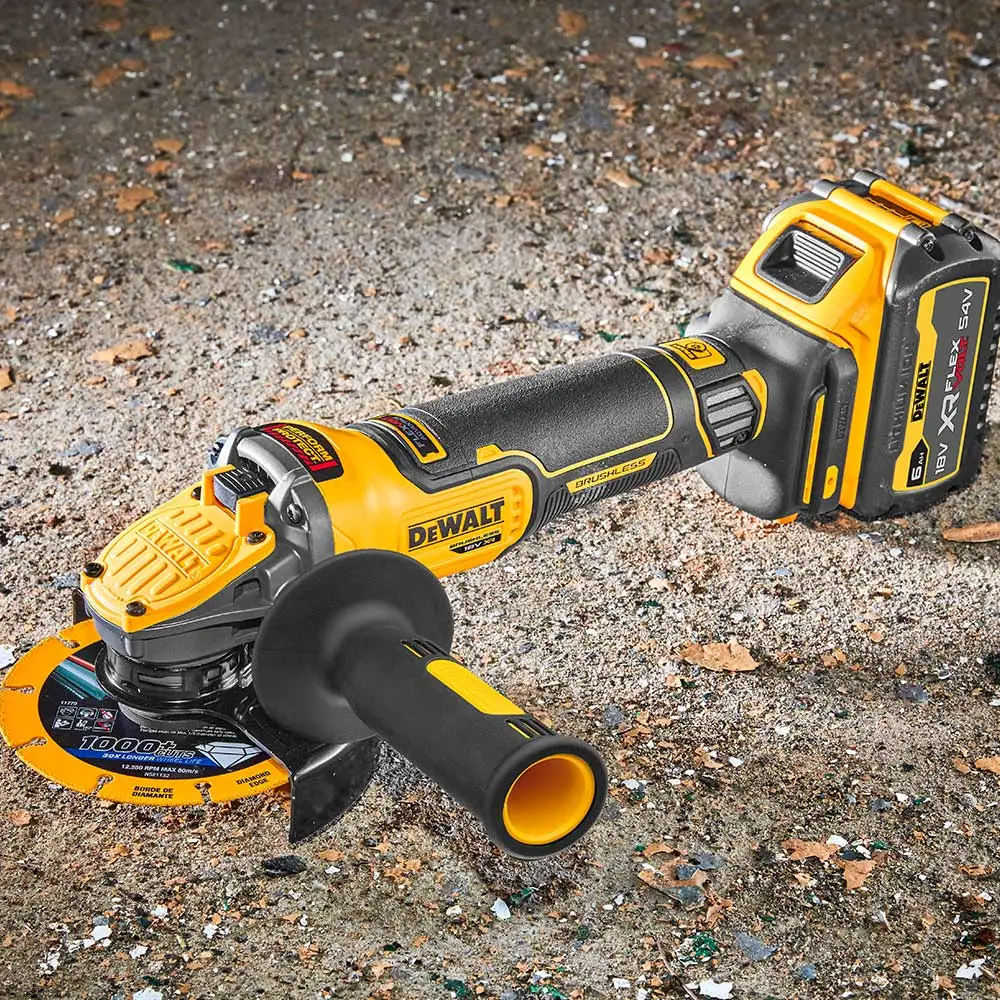 DEWALT 18V XR FLEXVOLT Advantage Brushless 125mm Angle Grinder Skin DCG416N-XE