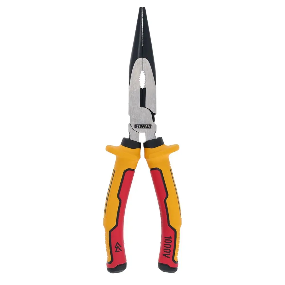 DEWALT 200mm Laser Hardened Long Nose Plier DWHT82804-0