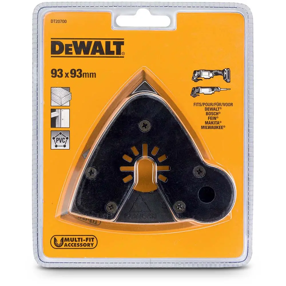 DEWALT Multi-Tool Delta Hook & Loop Backing Pad with Dust Port DT20700-QZ