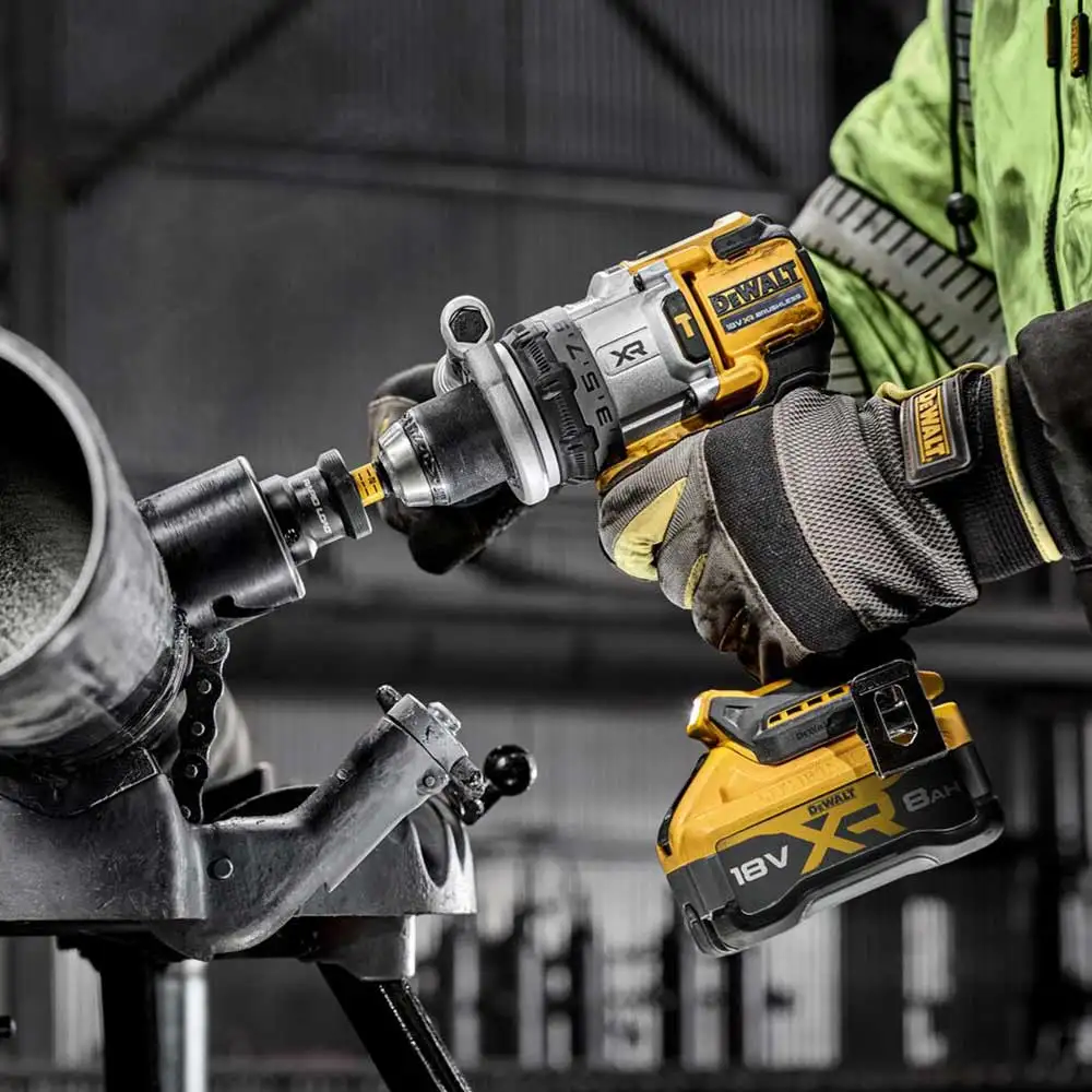 DEWALT 18V XR Brushless 13mm 3 Speed Hammer Drill Skin DCD1007N-XJ