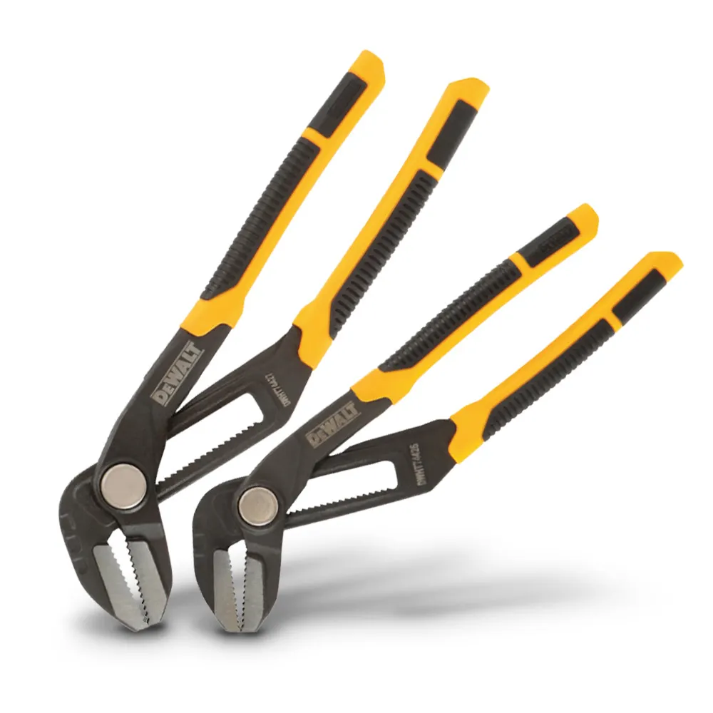 DEWALT 203/254mm Pushlock Pliers - 2 Piece DWHT74428