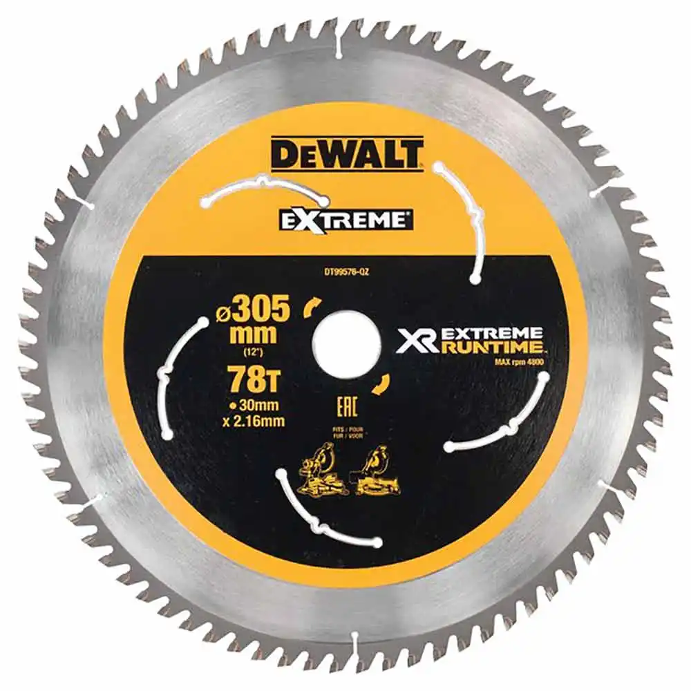 DEWALT 305mm x 30mm Extreme Runtime Circular Saw Blade DT99576-QZ