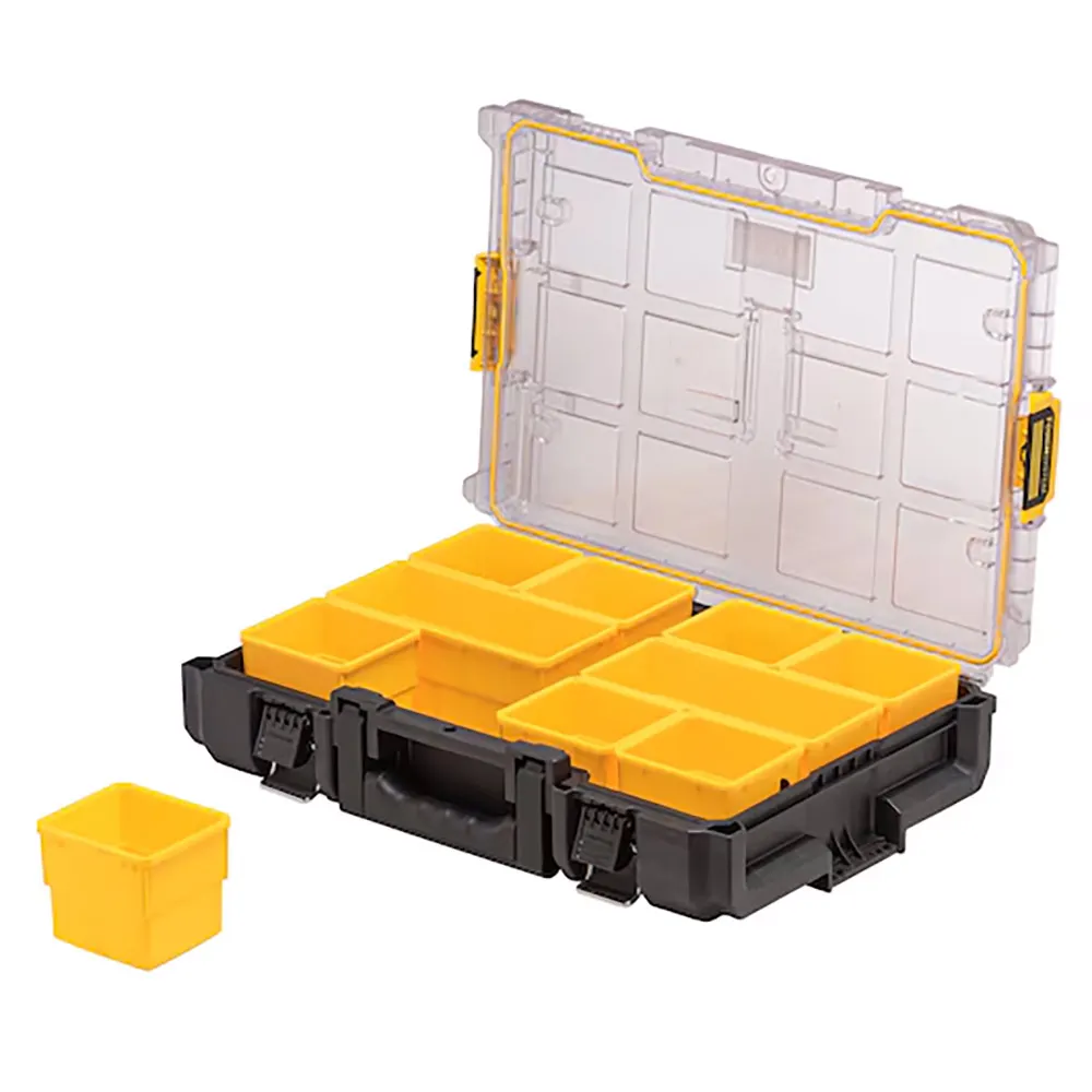 DEWALT Toughsystem 2.0 Clear Lid Organiser DS100 DWST83394-1