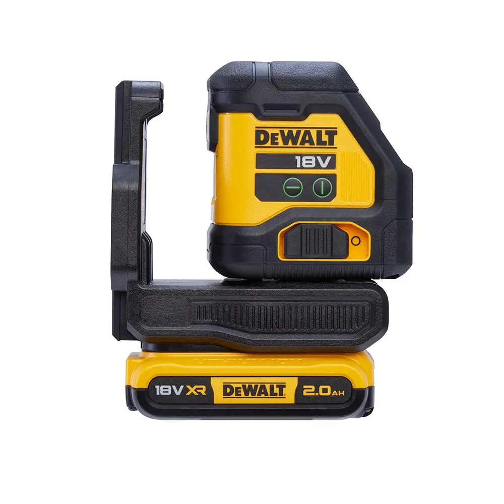 DEWALT 18V XR Compact Green Cross Line Laser Kit DCLE34021D1-XE