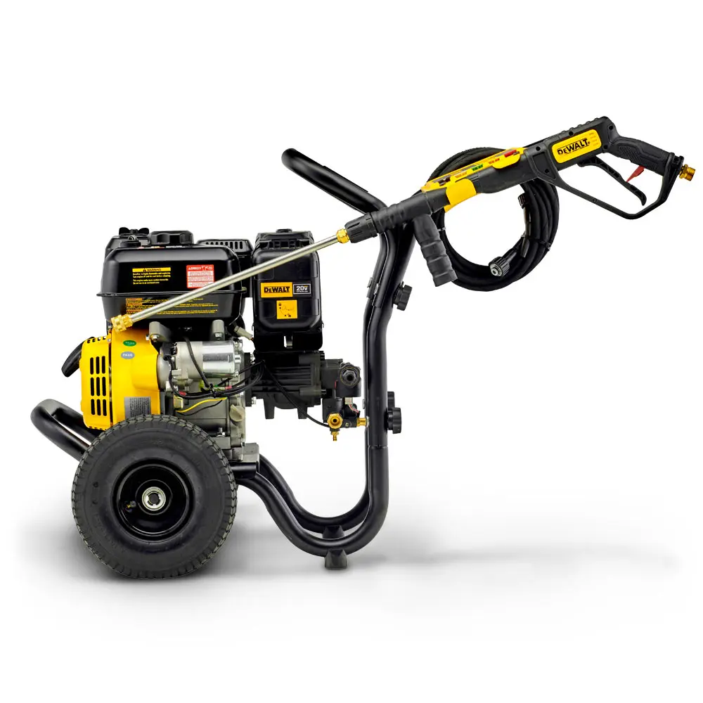 DEWALT 3400PSI 9.5LPM Petrol Pressure Washer w. 18V Battery & Charger DXPW3495PR