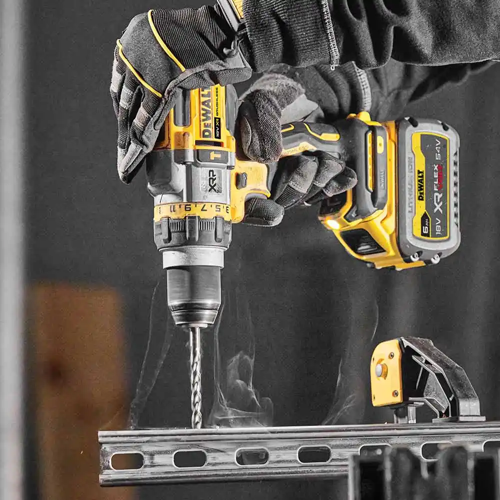 DEWALT 18V XR FLEXVOLT Advantage Brushless Hammer Drill Driver Skin DCD999N-XE