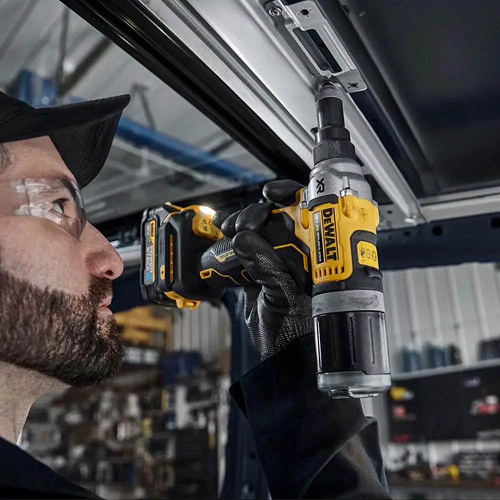 DEWALT 18V XR Brushless 6.4mm Rivet Tool Skin w/ TSTAK DCF414NT-XJ