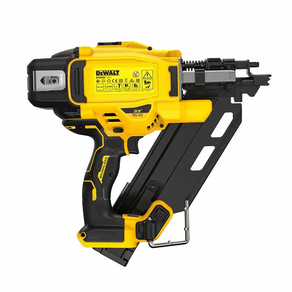 DEWALT 50-90mm Brushless Framer Nailer Skin DCN930N-XJ