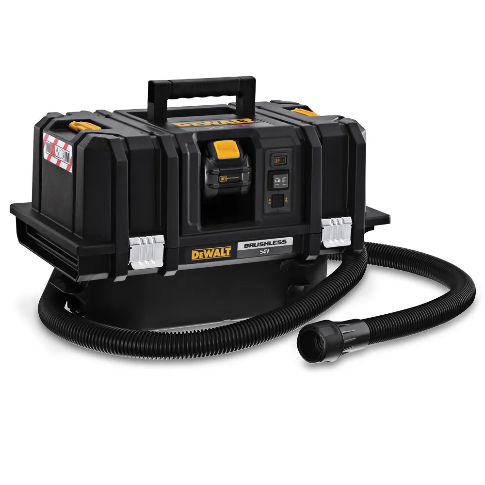 DEWALT 54V XR FLEXVOLT Brushless 2 x 6.0Ah M-Class Dust Extractor Kit DCV586MT2-XE