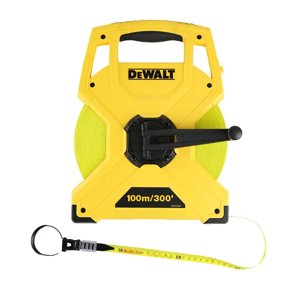 DEWALT 100M Open Reel Fibreglass Long Tape DWHT34067
