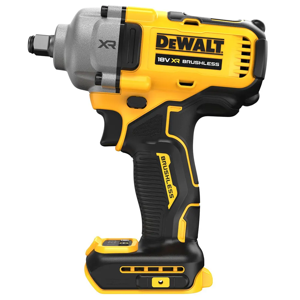 DEWALT 18V XR Brushless 1/2inch Mid Torque Impact Wrench Hog Ring Skin DCF891N-XJ