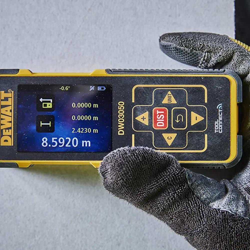 DEWALT 50m Tool Connect Laser Distance Measurer DW03050-XJ