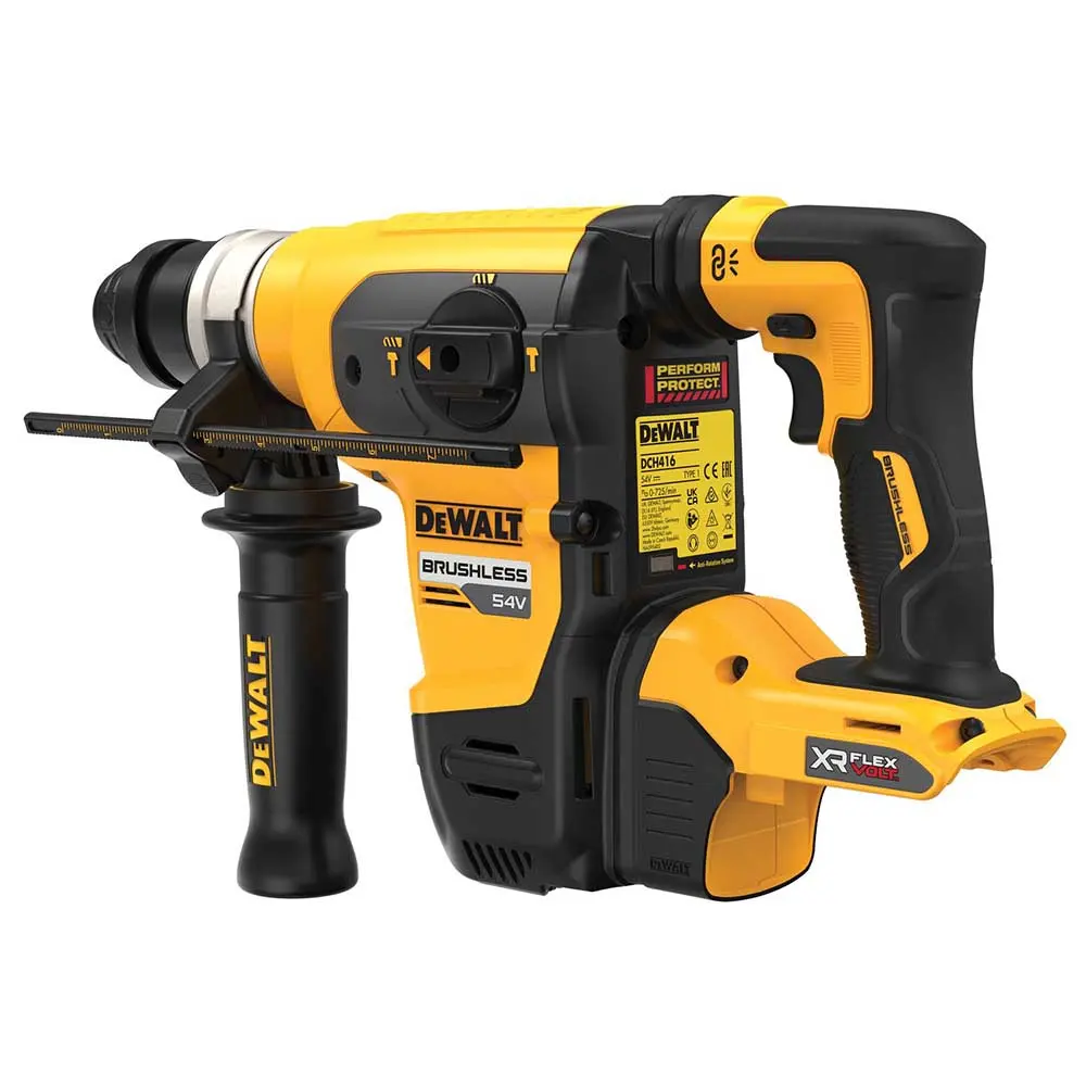DEWALT 54V XR Brushless Flexvolt SDS+ Rotary Hammer Skin DCH416NT-XJ