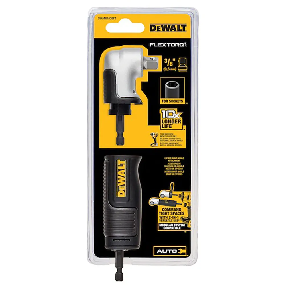 DEWALT 3/8" Right Angle Drill Attachment DWAMRA38FT