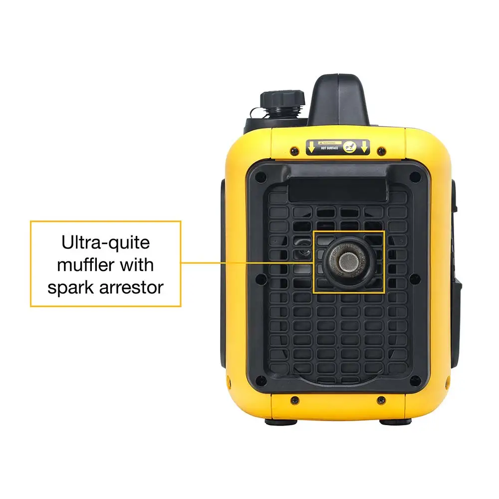 DEWALT 2200W Inverter Petrol Generator - 2 Outlets DXIG2201