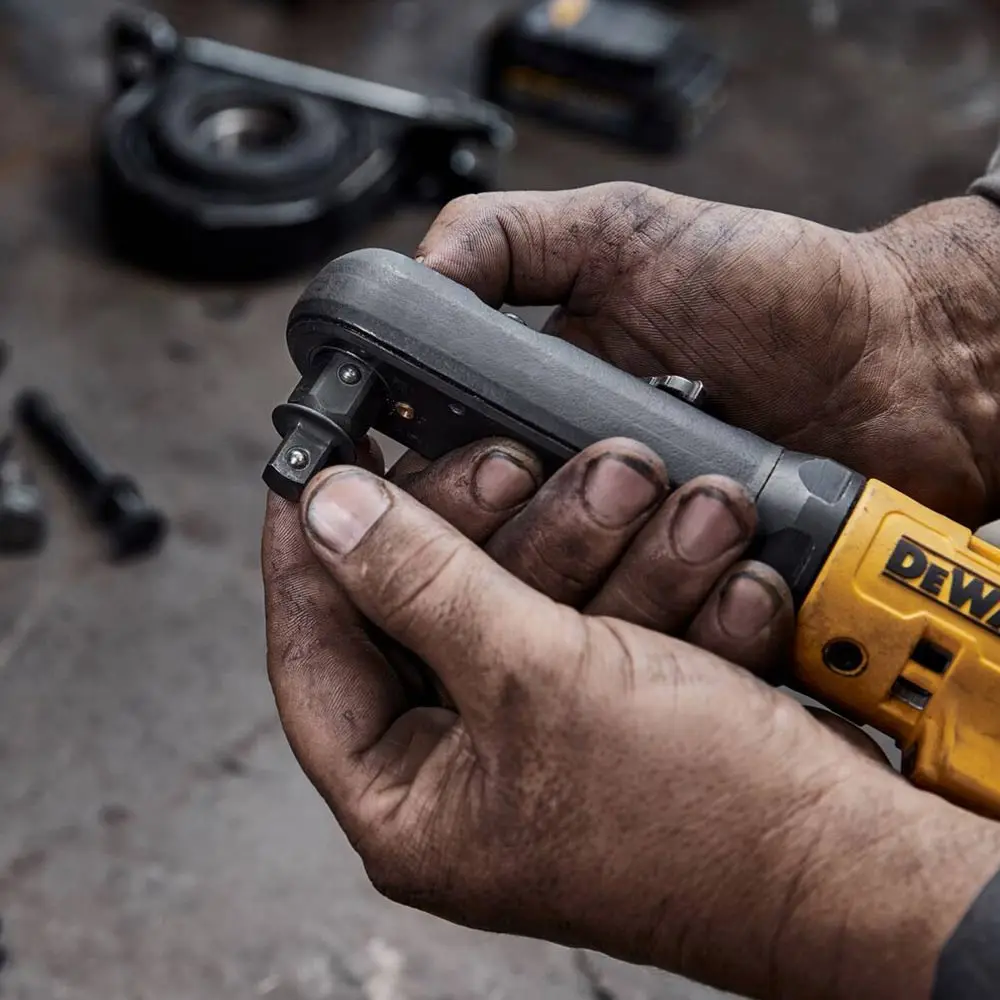 DEWALT 18V XR Brushless 3/8inch & 1/2inch Sealed Head Ratchet Wrench Skin DCF510N-XJ