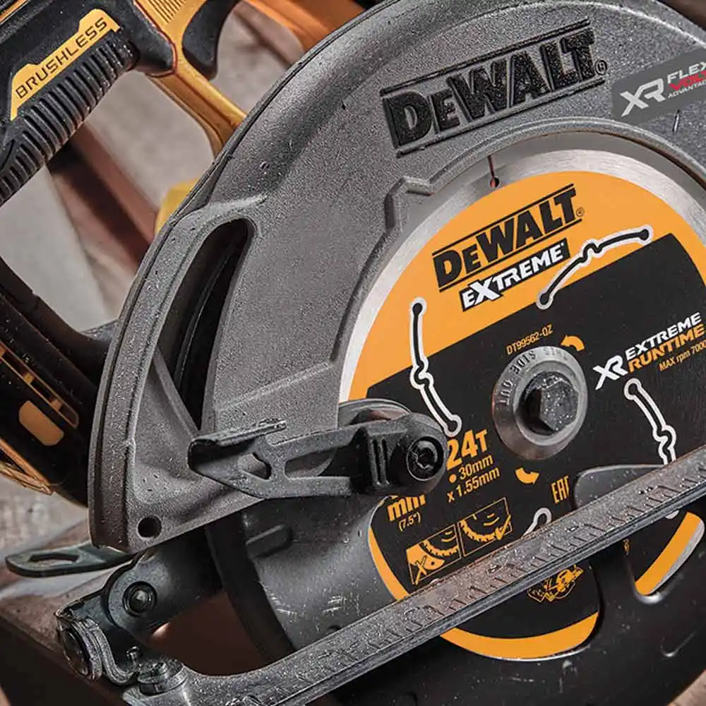 DEWALT 18V XR FlexVolt Advantage Brushless 184mm Circular Saw Skin DCS573N-XE