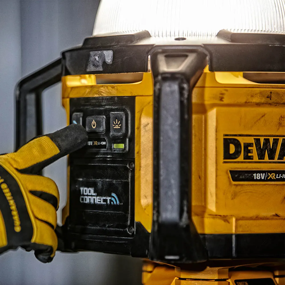 DEWALT 18V LED Tool Connect True Area Light Skin DCL074-XJ