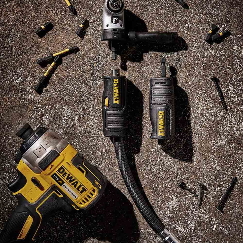 DEWALT 1/4" Hex Flex Right Drill Attachment DT20502-QZ