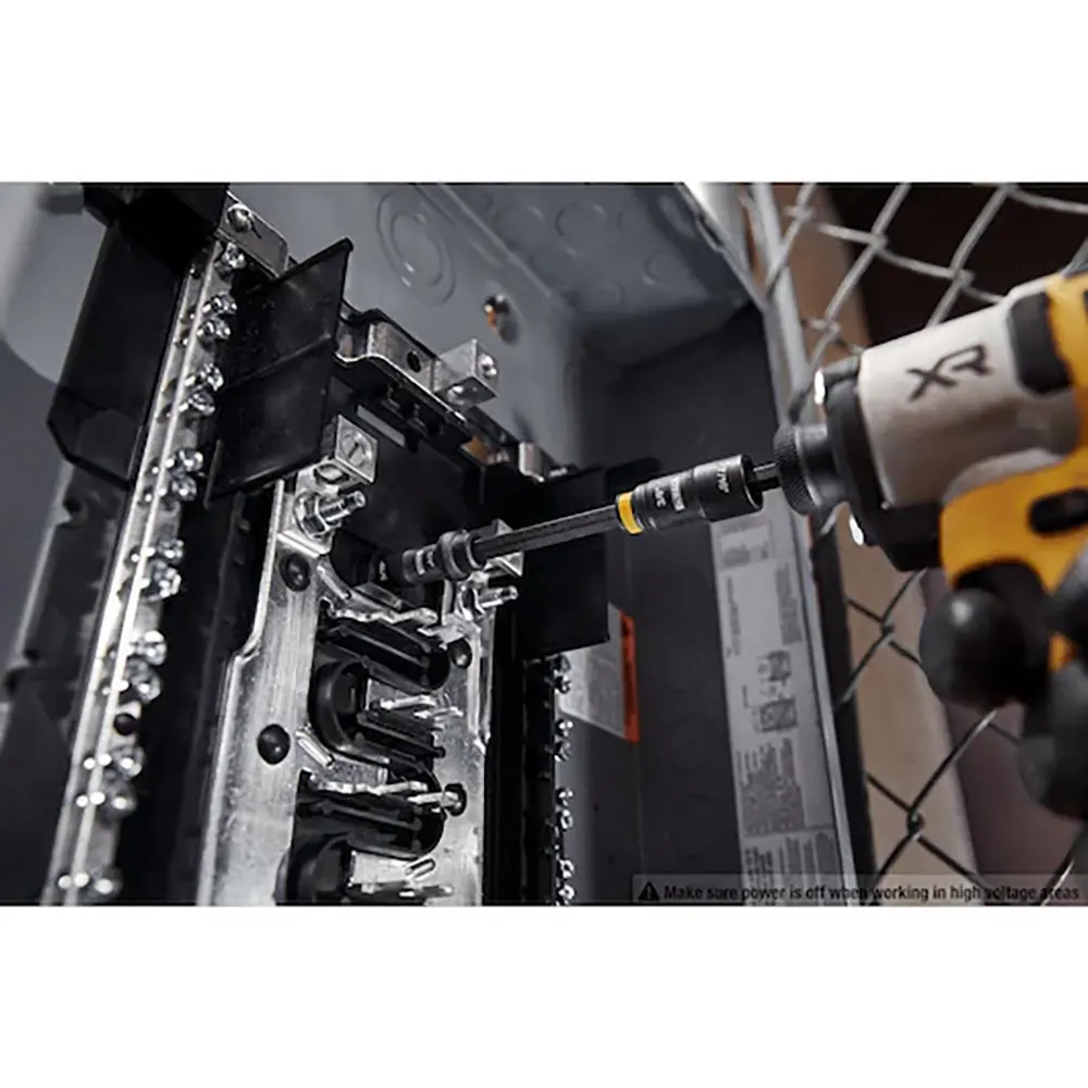 DEWALT 1/4 x 5/16 & 3/8 x 7/16 + 6�?Magnetic D/Ended Ext Bit Nutsetter DWADENDEXT-2