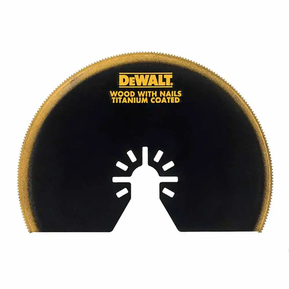 DEWALT Multi Tool 100mm Titanium BiM Wood With Nails Blade DT20709-QZ