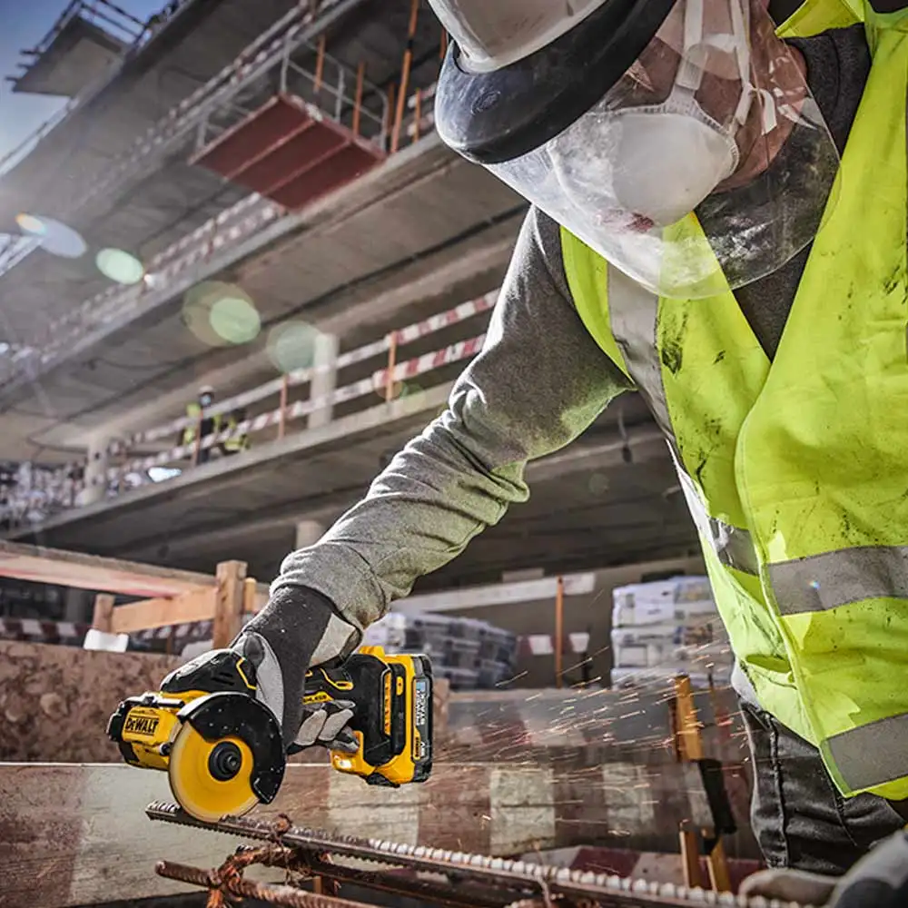 DEWALT 18V XR Brushless 75mm Cut Off Saw Skin DCS438N-XJ