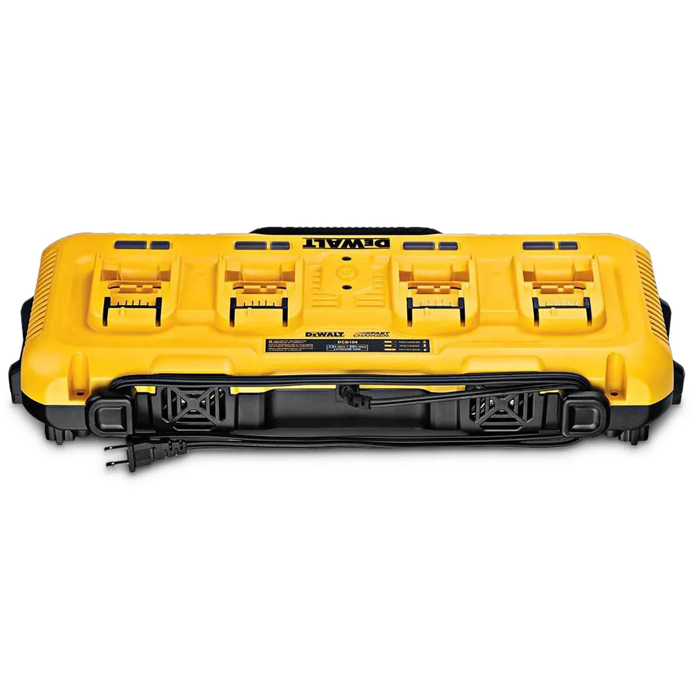 DeWalt 18V/54V FlexVolt XR 4 Port Fast Charger DCB104-XE