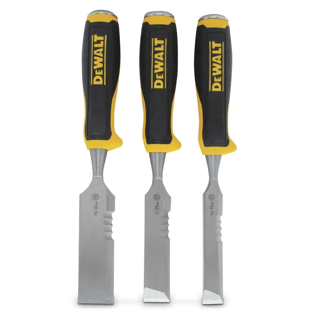 DEWALT 3pc Side Strike Wood Chisel Set DWHT16148