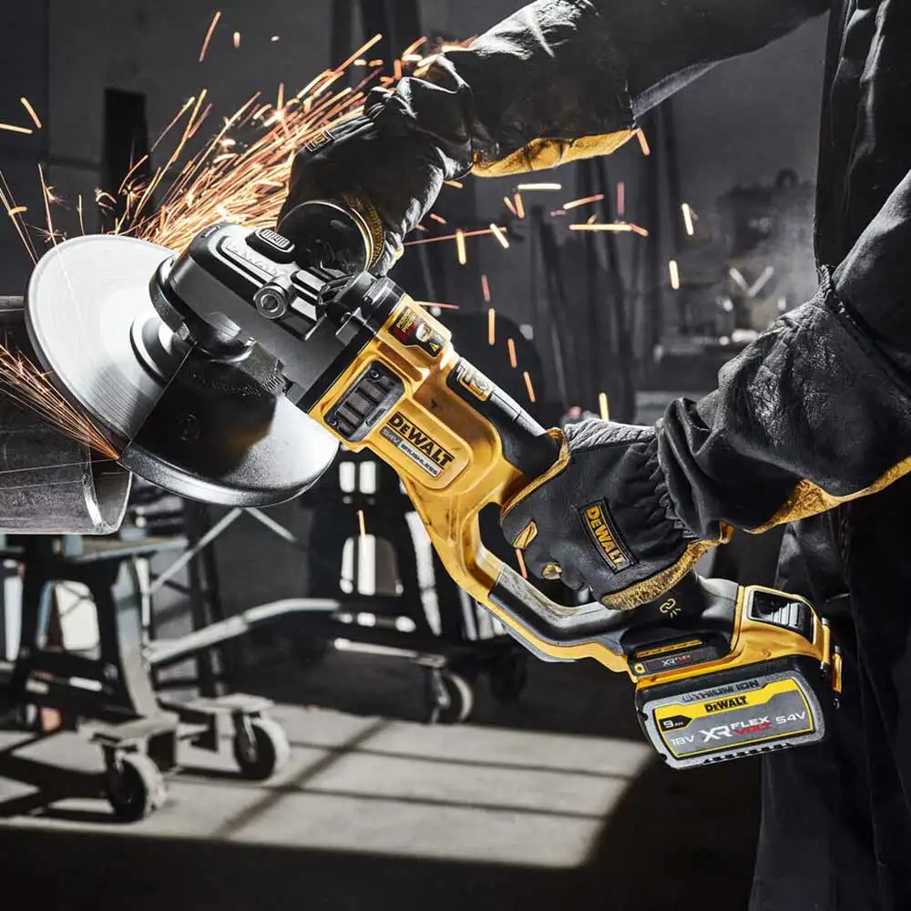 DEWALT 54V XR Brushless FLEXVOLT 230mm Angle Grinder Skin DCG460N-XJ