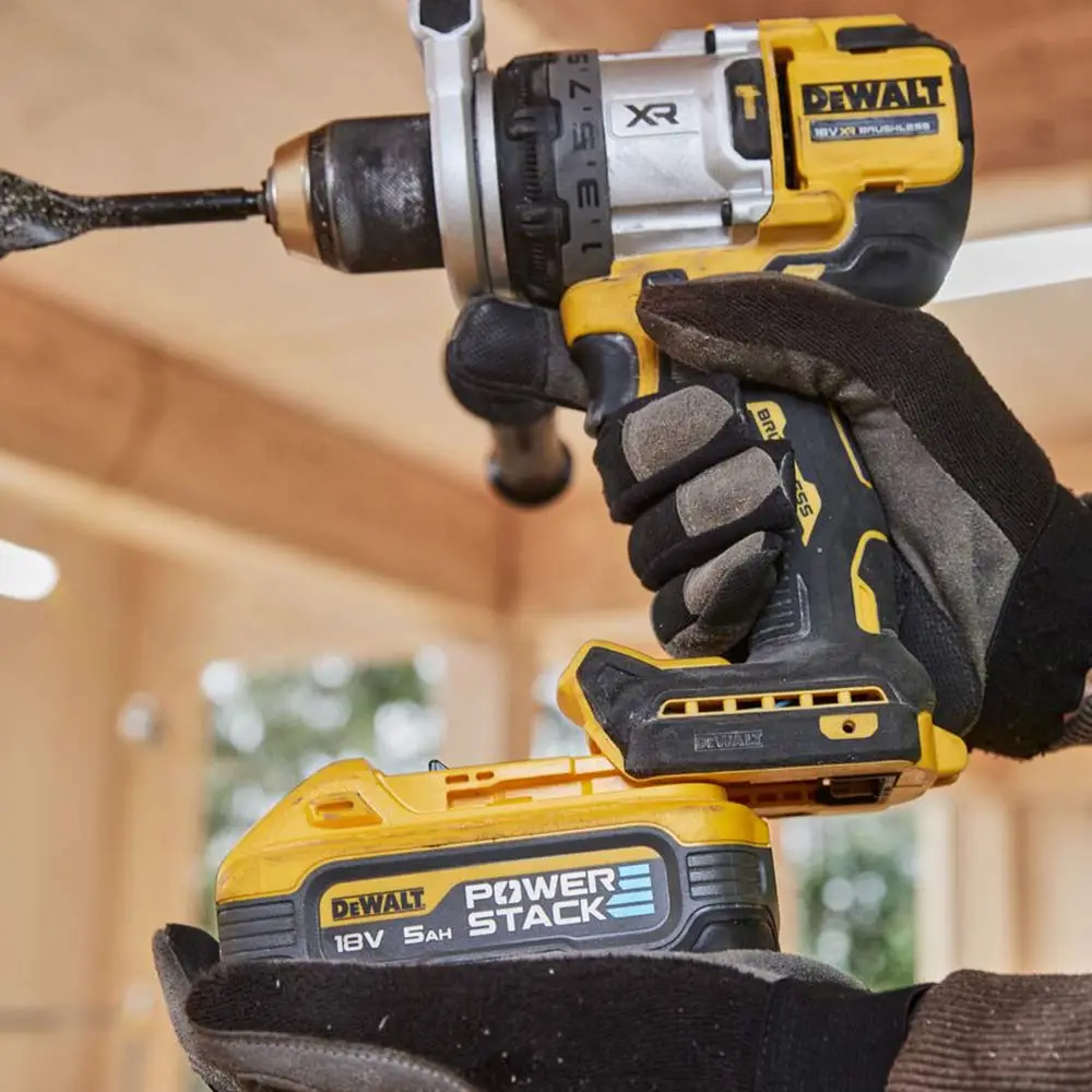 DEWALT 18V XR Brushless 13mm 3 Speed Hammer Drill Skin DCD1007N-XJ