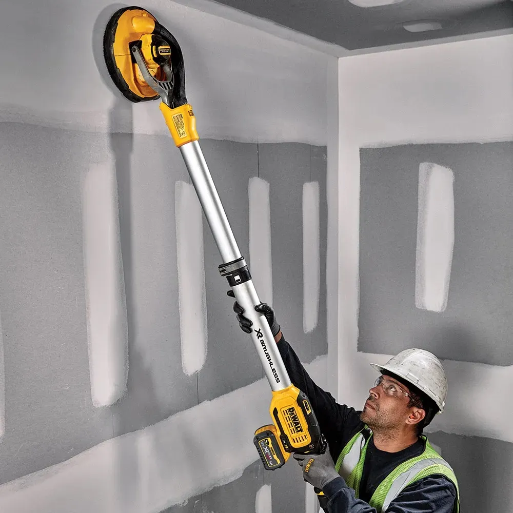 DEWALT 18V XR 2 x 6.0Ah Brushless 225mm Drywall Sander Kit DCE800T2-XE