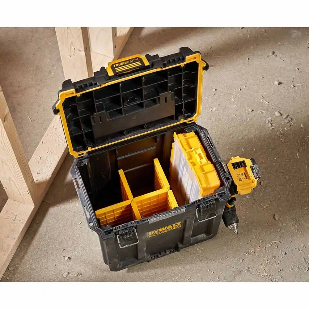 DEWALT TOUGHSYSTEM 2.0 Half Width Tool Box DWST08035-1