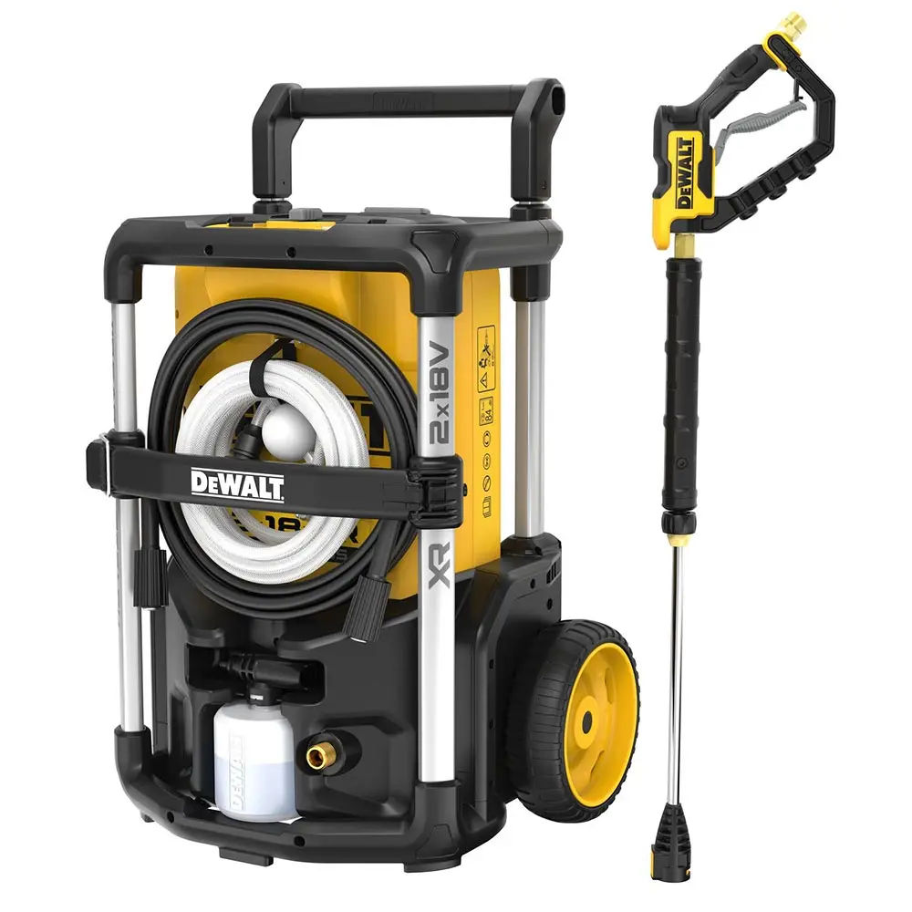DEWALT 2 x 18V XR Brushless 1600PSI Pressure Washer Skin DCMPW1600N-XE
