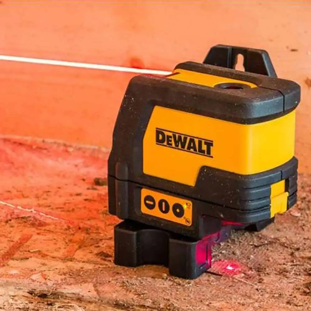 DEWALT Cross Line Laser Level with Plumb Red Beam DW0822-XJ
