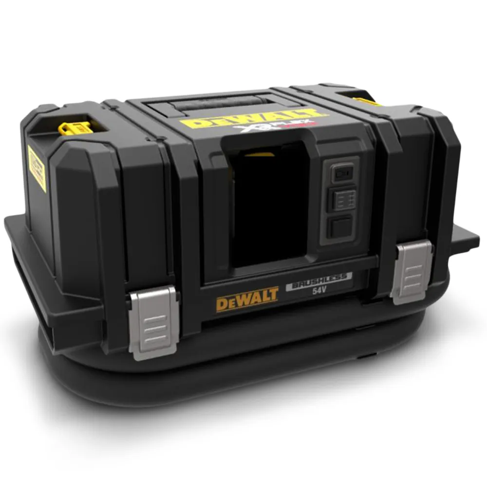 DEWALT 54V XR FLEXVOLT Brushless 2 x 6.0Ah M-Class Dust Extractor Kit DCV586MT2-XE