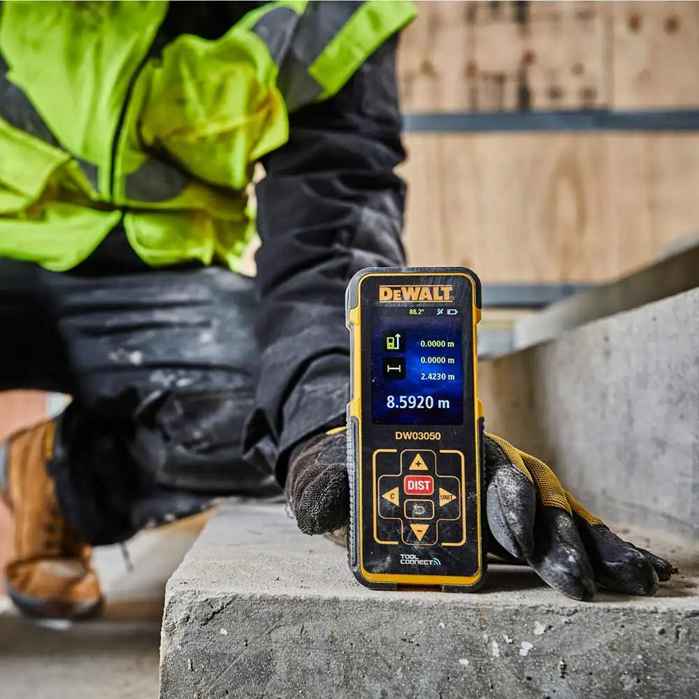 DEWALT 50m Tool Connect Laser Distance Measurer DW03050-XJ