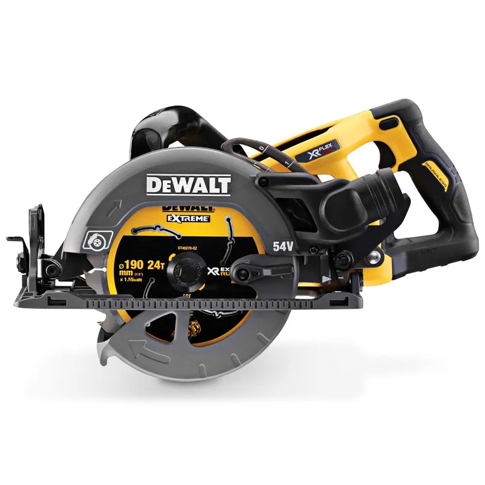 DEWALT 54V Brushless XR FLEXVOLT 190mm Circular Saw Skin DCS577N-XJ