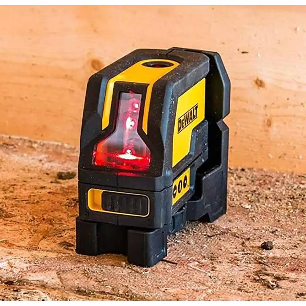 DEWALT Cross Line Laser Level with Plumb Red Beam DW0822-XJ