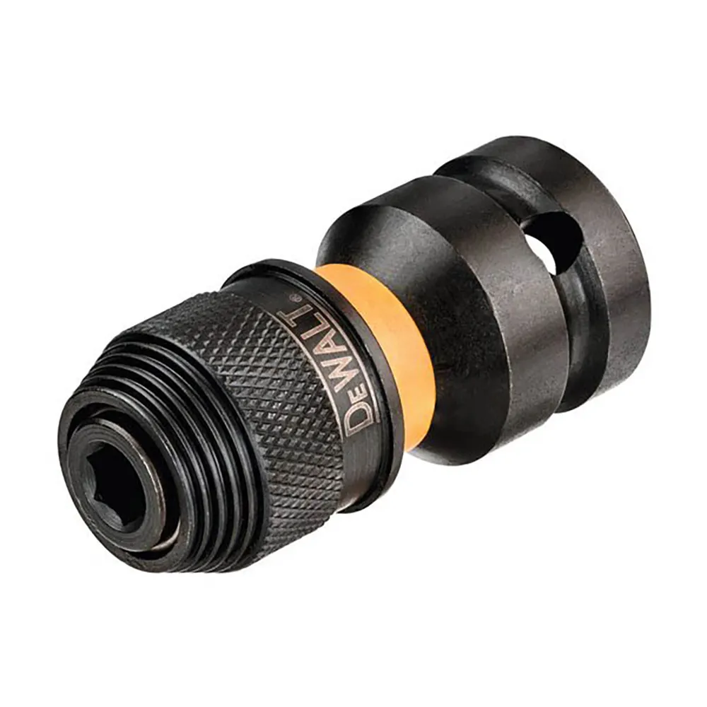 DEWALT 1/4' Hex to 1/2' Square Impact Wrench Adapter DT7508-QZ