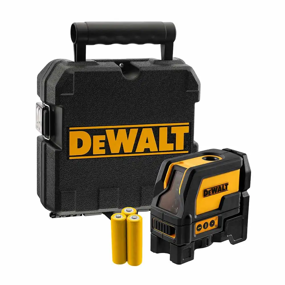 DEWALT Cross Line Laser Level with Plumb Red Beam DW0822-XJ