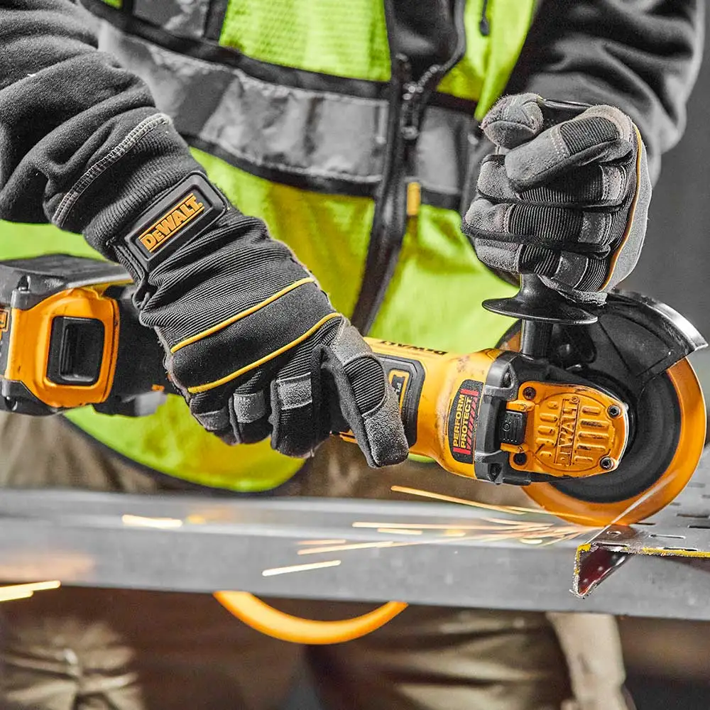 DEWALT 18V Brushless 1 x 6.0AH 125mm Angle Grinder Kit DCG416T1-XE