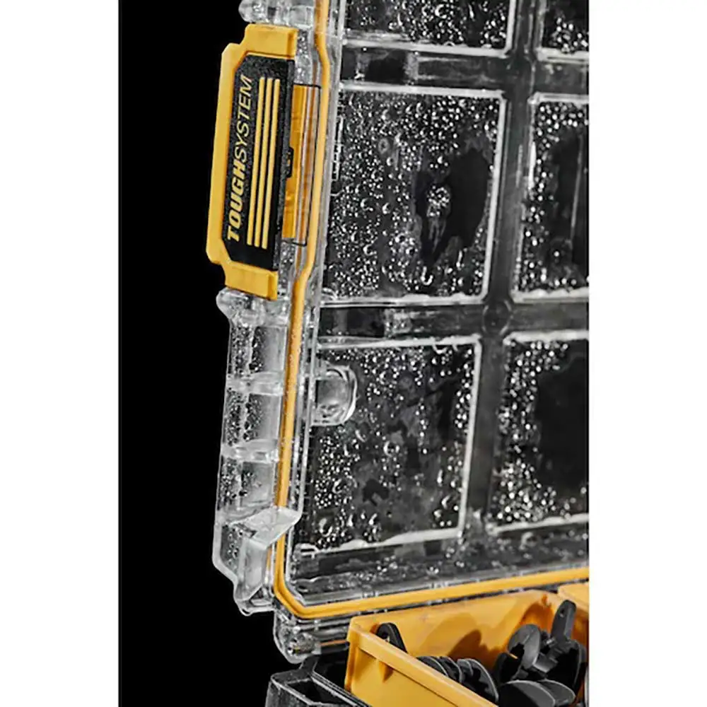 DEWALT Toughsystem 2.0 Clear Lid Organiser DS100 DWST83394-1