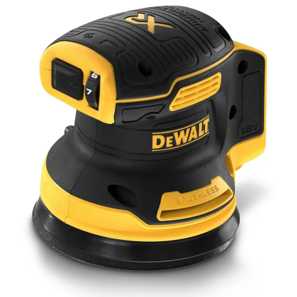 DEWALT 18V XR Brushless 125mm Random Orbital Sander Skin DCW210N-XJ