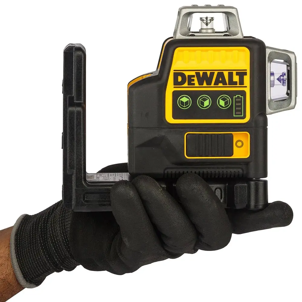 DEWALT 12V 3 x 360° Multi-Line Laser Level Green Kit DCE089D1G-XE